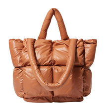 Load image into Gallery viewer, Women Padded Quilted Handbag