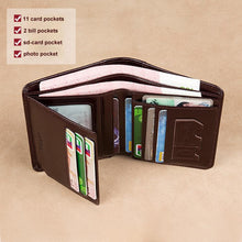 Load image into Gallery viewer, Men's Leather Wallet