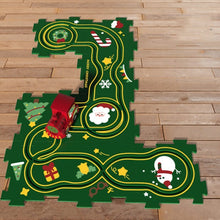 Load image into Gallery viewer, Children's Educational Puzzle Railway Car Playset