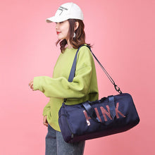 Load image into Gallery viewer, Nylon Pink Fitness Bag