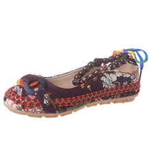 Load image into Gallery viewer, Women's Handmade Beaded Embroidered Shoes