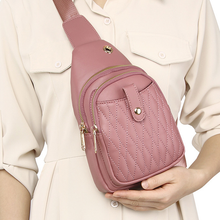 Load image into Gallery viewer, Women's fashion all match casual chest bag