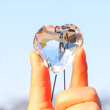 Load image into Gallery viewer, Hanging Heart Suncatcher Prism Crafts
