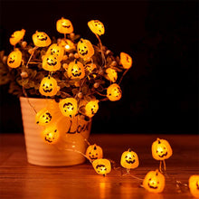 Load image into Gallery viewer, Halloween Pumpkin String Lights