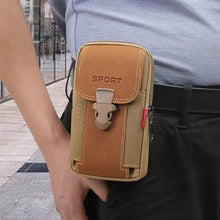 Load image into Gallery viewer, Men's Mobile Phone Sports Bag