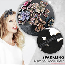 Load image into Gallery viewer, Crystal Flower Headband