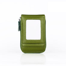 Load image into Gallery viewer, RFID Anti-theft Brushed Leather Organ Card Holder