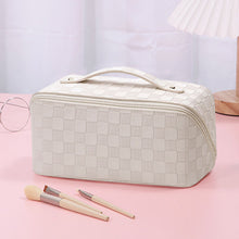 Load image into Gallery viewer, Vintage Check Cosmetic Bag