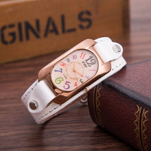Load image into Gallery viewer, Vintage Leather Quartz Stone Women's Watch