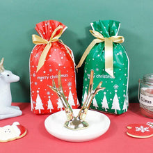 Load image into Gallery viewer, Drawstring Christmas Gift Bags(50 pcs)