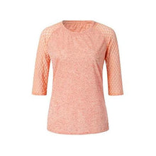 Load image into Gallery viewer, Lace Stitching Round Neck Cropped T-Shirt