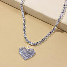 Load image into Gallery viewer, Fashion Heart Rhinestone Anklets
