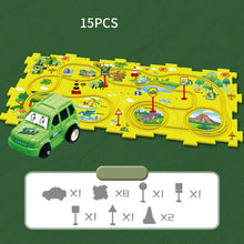Load image into Gallery viewer, 🧩Children's Educational Puzzle Track Car Play Set🧩