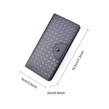 Load image into Gallery viewer, Long Style Braided Wallet