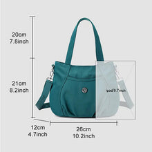 Load image into Gallery viewer, Women's Crossbody Lightweight Multi-Pocket Zipper Pocket Nylon Shoulder Bag