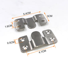 Load image into Gallery viewer, Stainless Steel Interlock Hanging Buckle