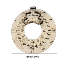 Load image into Gallery viewer, 🎶Circle of Fifths Wooden Musician Melody Wheel
