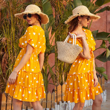 Load image into Gallery viewer, French Printed Chiffon Dress