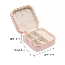 Load image into Gallery viewer, Portable Exquisite Jewelry Storage Box