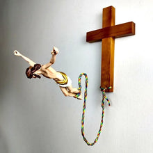Load image into Gallery viewer, Bungee Jumping Jesus Religious Decoration