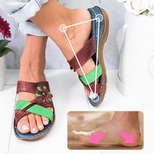 Load image into Gallery viewer, Women's Summer Floral Comfortable Sandals