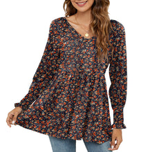 Load image into Gallery viewer, Printed Puff Long Sleeve Shirt
