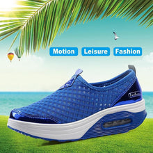 Load image into Gallery viewer, Women's Mesh Stitching Air Cushion Shaking Sneakers
