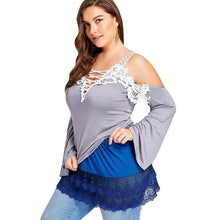 Load image into Gallery viewer, Women High Waist Fake Top Lower Sweep