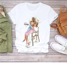 Load image into Gallery viewer, Mother's Day Theme Printed T-shirt