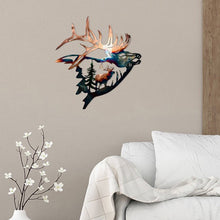 Load image into Gallery viewer, Rustic Style Wild Animals Metal Wall Decoration Art
