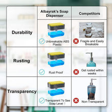 Load image into Gallery viewer, Soap Dispenser and Sponge Caddy