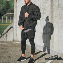 Load image into Gallery viewer, Men's Fitness Shorts with Leggings