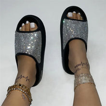 Load image into Gallery viewer, Women's Gorgeous Summer Rhinestone Slippers