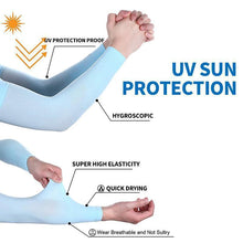 Load image into Gallery viewer, UV-Protection Sunscreen Cooling Sleeves