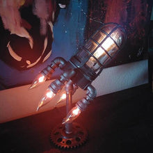 Load image into Gallery viewer, Steampunk Rocket Lamp