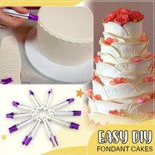 Load image into Gallery viewer, Fondant Crimper Tool Set