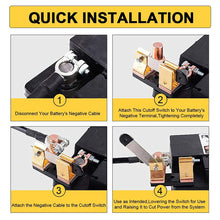 Load image into Gallery viewer, Top Post Knife Blade Master Switch