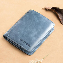 Load image into Gallery viewer, Men's Leather Wallet