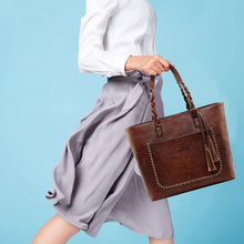 Load image into Gallery viewer, Women's Fashion Leather Handbag