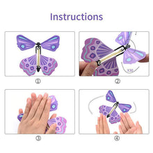 Load image into Gallery viewer, Creative Magic Props Children's Toys Flying Butterflies