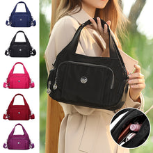 Load image into Gallery viewer, Waterproof Lightweight Nylon Handbag