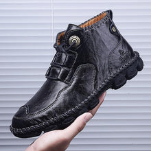 Load image into Gallery viewer, Men's Hand-stitched Martin Boots