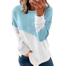 Load image into Gallery viewer, Crew Neck Contrast Sweatshirt