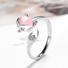 Load image into Gallery viewer, Rhinestone Fox Ring
