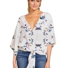 Load image into Gallery viewer, Women's Casual Floral Blouse
