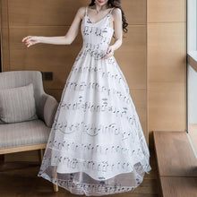 Load image into Gallery viewer, Elegant V-Neck Slip Dress