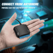 Load image into Gallery viewer, USB 3.0 to SATA III Hard Drive Adapter