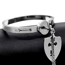 Load image into Gallery viewer, Heart Lock Bracelet & Necklace