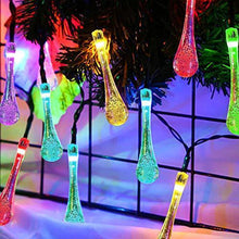 Load image into Gallery viewer, Water Drop Solar Lights