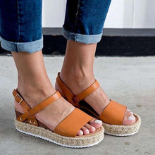 Load image into Gallery viewer, Women's Espadrilles Platform Sandal